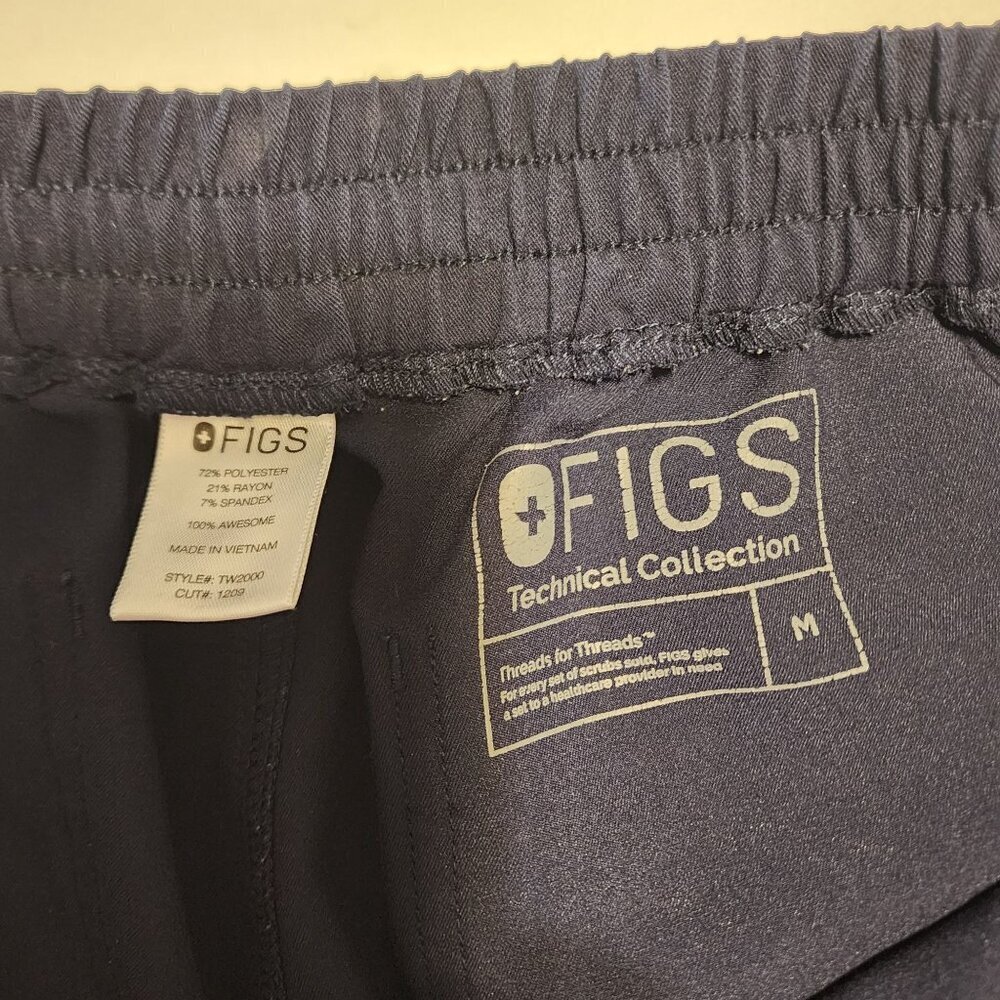 Figs Technical Collection sz M scrub pants medical uniform CALLOUT - Picture 10 of 15